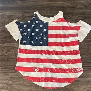 Patriotic Stars and Stripes Women’s top